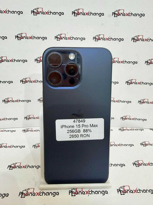 iPhone 15 Pro Max Blue Neverlocked 256GB