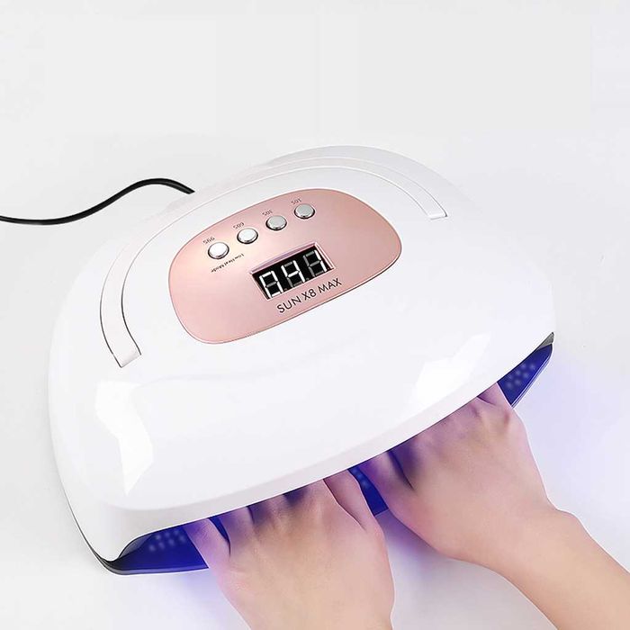 Професионална УВ/ЛЕД лампа за две ръце SUN X8 Max 150W