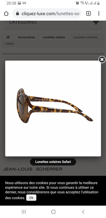 Ochelari dama supradimensionati jean louis scherrer 170 lei