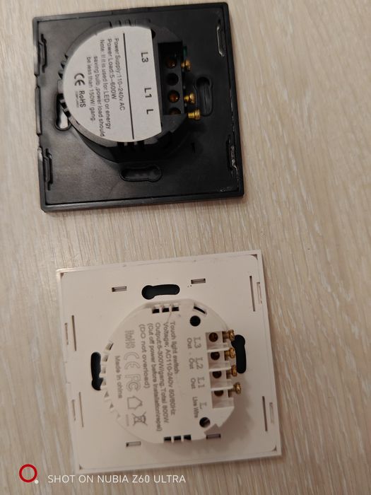 Сенсорные выключатели 220 в