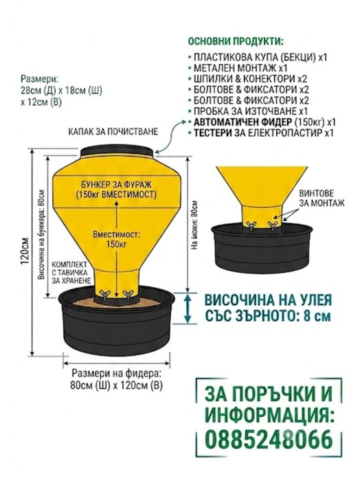 Интелигентна хранилка за животни