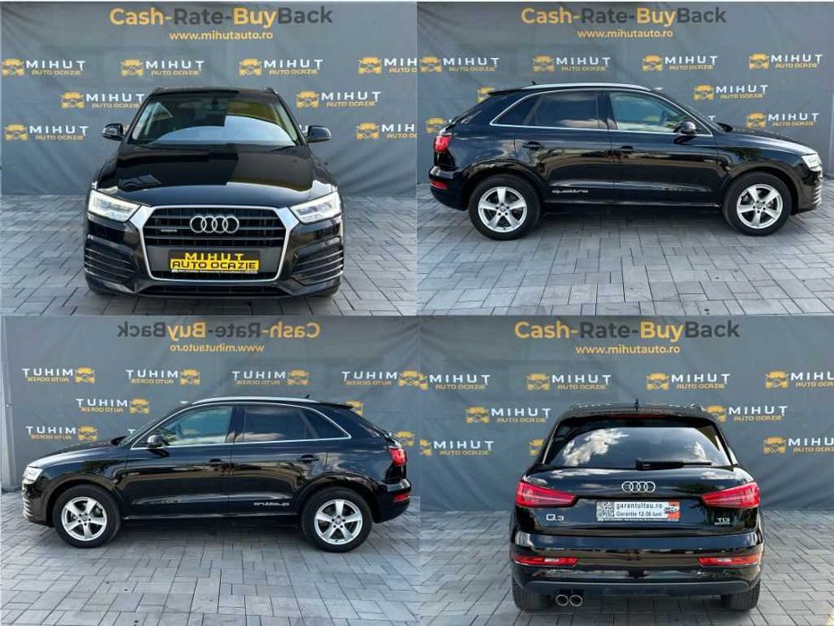 Audi Q3 Quattro 2.0 Diesel (150 CP) 2017 Euro6 | Rate fixe | Garantie