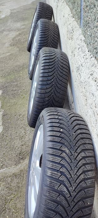 Set 4 jante aliaj Opel Astra H.  Set cauciucuri de iarnă 205/55R16