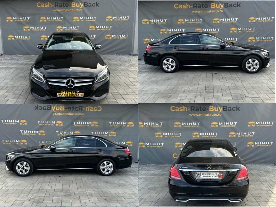 Mercedes C-klasse 200D 2.2 Diesel (136 CP) 2017 Euro6 | Rate fixe | Garantie