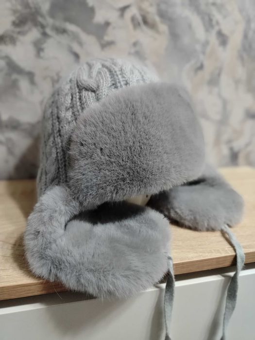 Шапка ушанка зимняя новая