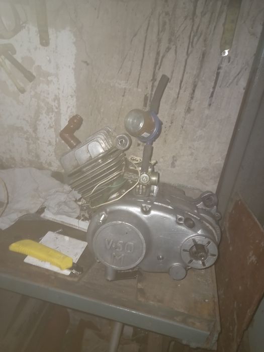 Двигатель мопеда карпаты