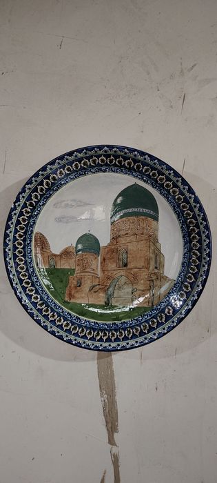 Сувинер Suviner eski rasm sopolga qolda chizilgan