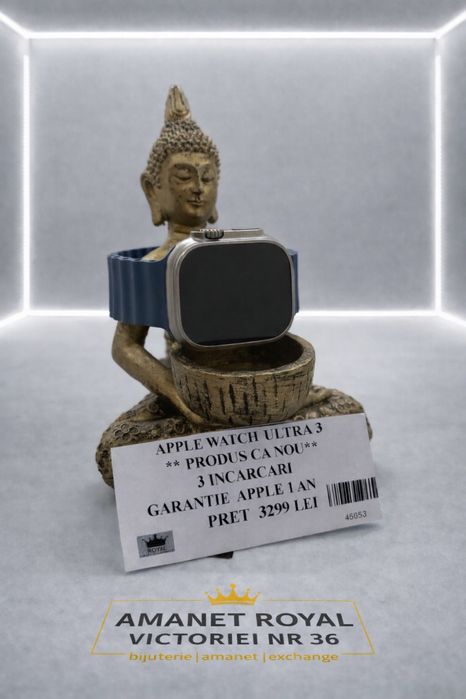 Amanet Royal : Apple Watch ULTRA 3 / Produs ca NOU / Garantie Apple