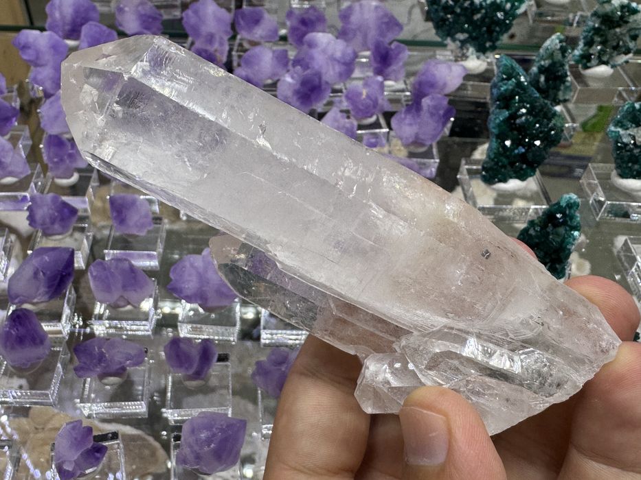 Лемурийски кристал / Lemurian Quartz ,естествен минерал,