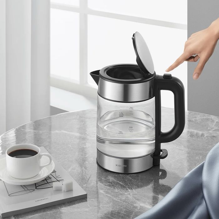 Электрочайник Xiaomi Electric Glass Kettle RU 1 Год Гарантия