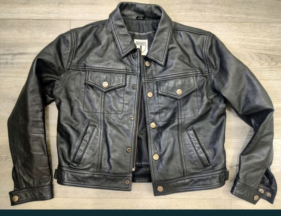 Geaca de piele naturala