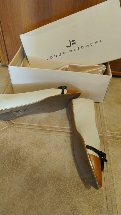 Дамски обувки естествена кожа JORGE BISCHOFF