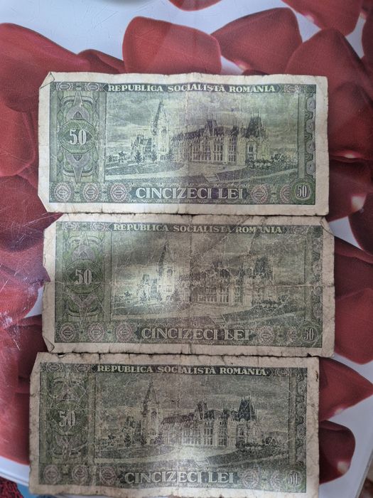 Bacnote 50 de lei Alexandru Ioan Cuza An 1966
