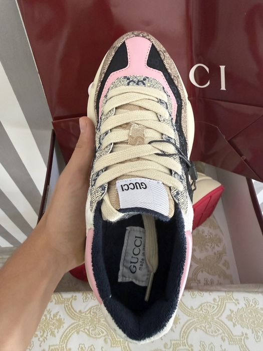 Gucci Rhyton Blue Pink - Full Box - 36,37,38