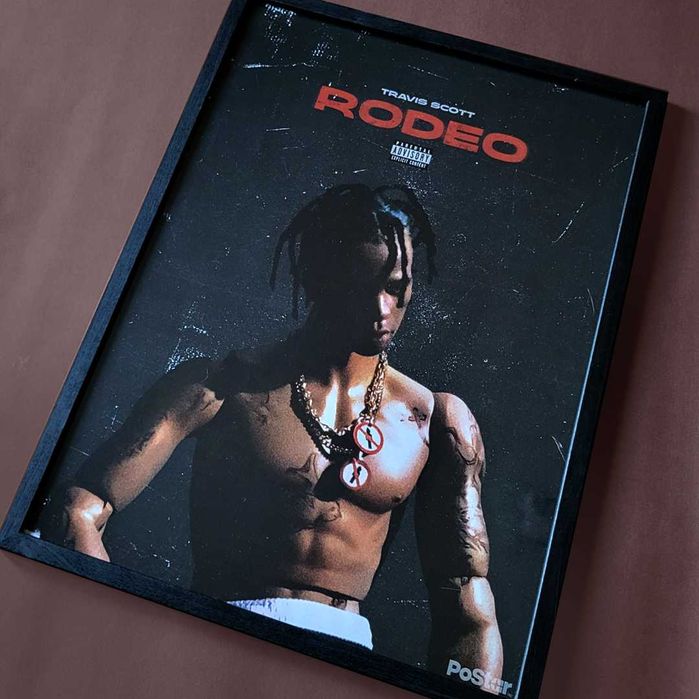 Постери на Travis Scott /с рамка/