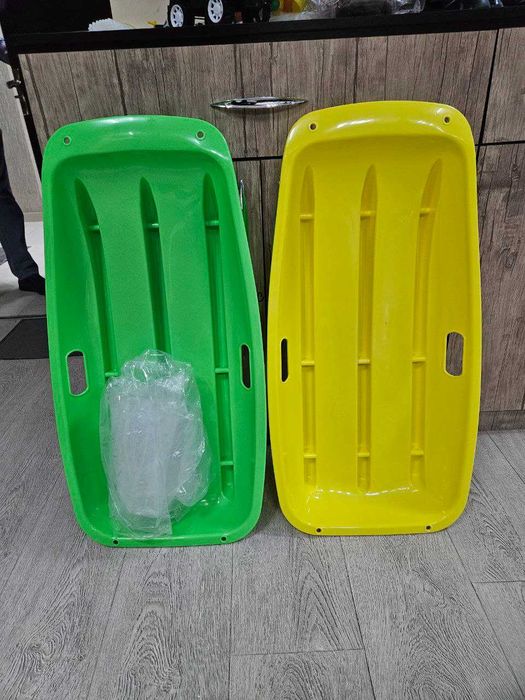 Детские металлические сани