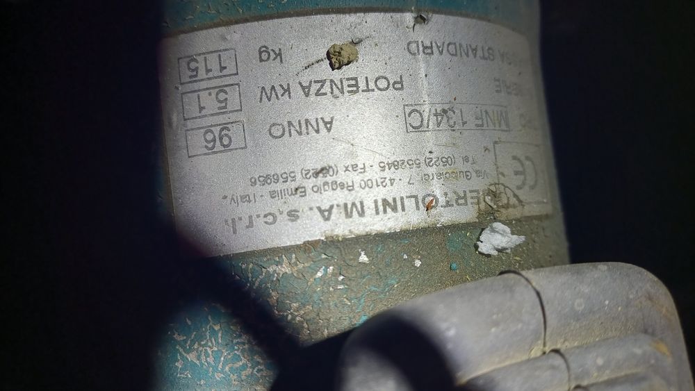 Cositoare Bertolini 900  euro negociabil