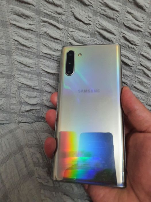 Samsung Galaxy Note 10 5G 12/256GB Silver Igravoy Flagman Holati Zor
