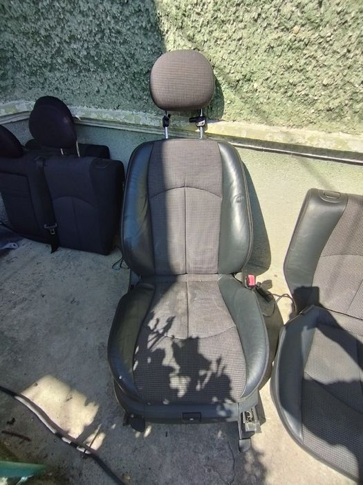 Салон кожа и плат за  Mercedes W211 комби. Мерцедес