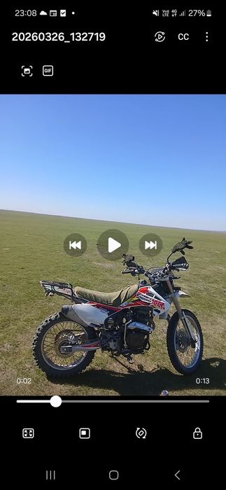 Мотоцикл сатылады