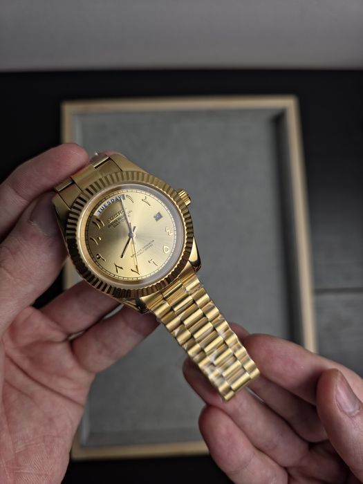 Seiko Justdate Gold