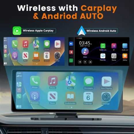 Navigație Auto universala WAINER NAV01 – Apple CarPlay, Android Auto