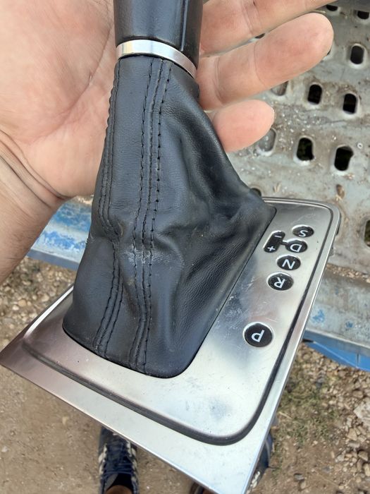 Nuca maneta schimbator viteze piele DSG cutie automata vw passat b6 CC