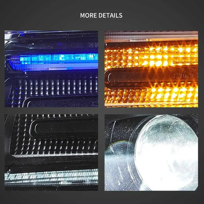 Комплект LED фарове за Grand Cherokee WK2 2014- с начална анимация