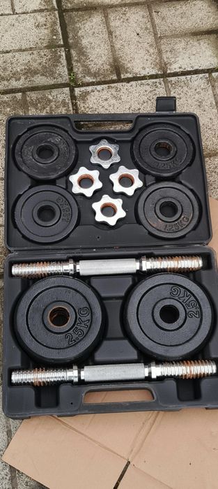 Set două gantere de 10 kg