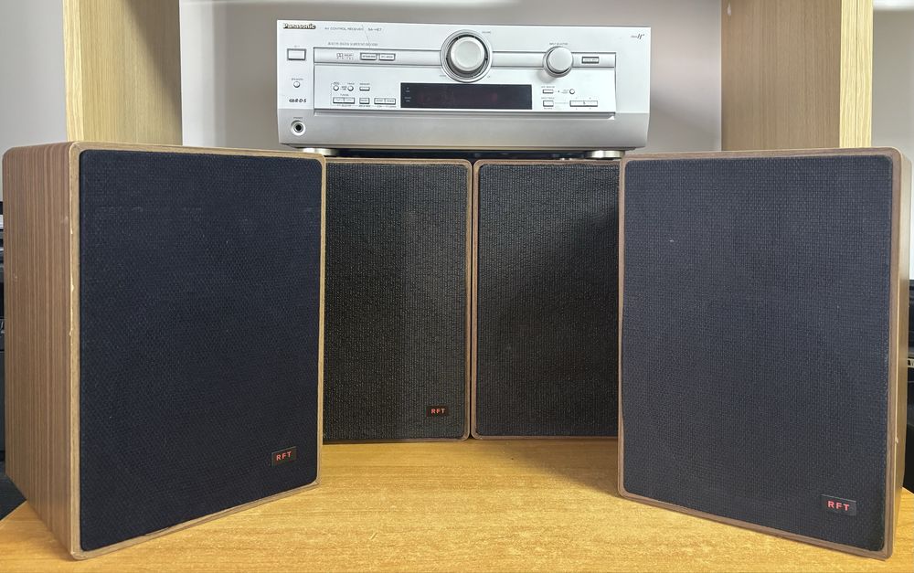 4 Boxe RFT 50w + Panasonic SA-HE7