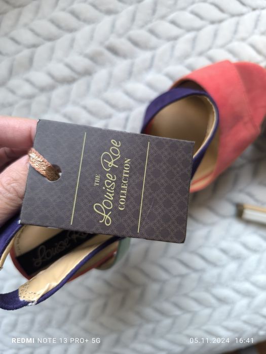 Сандали висок ток Louise Roe