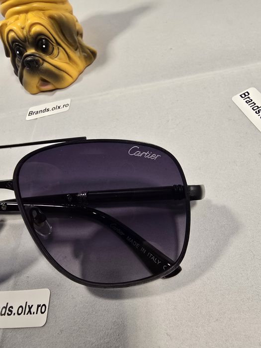 Ochelari de soare Cartier, Blavk Frame, 67012, made in Italy