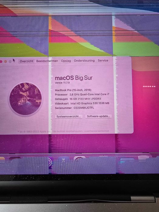 MacBook Pro Retina 15-inch A1707 EMC 3072
