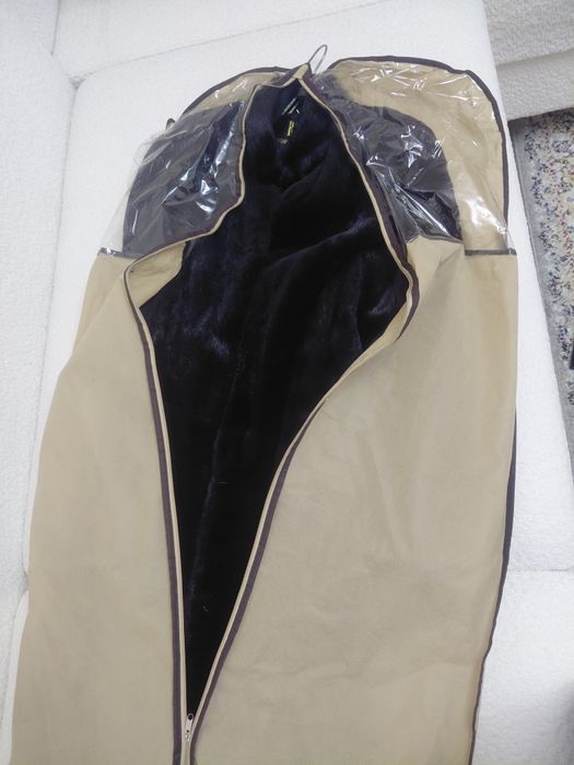 Стриженная норковая шуба