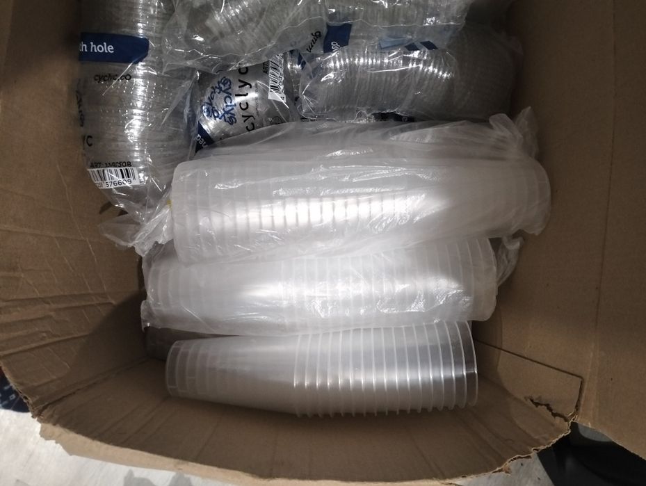 Крафт пасуда и стаканы