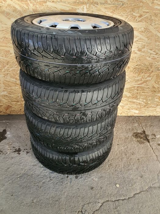 Jante tablă cu capace originale Audi Allroad R16