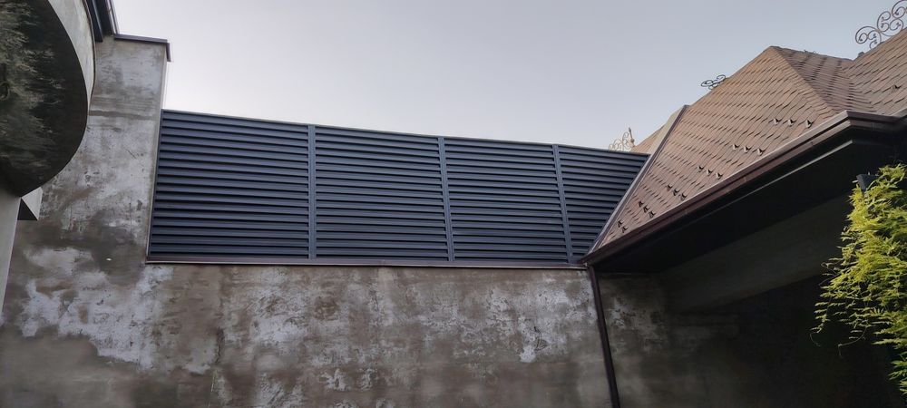 Жалюзи парапед дымаход ясимиз