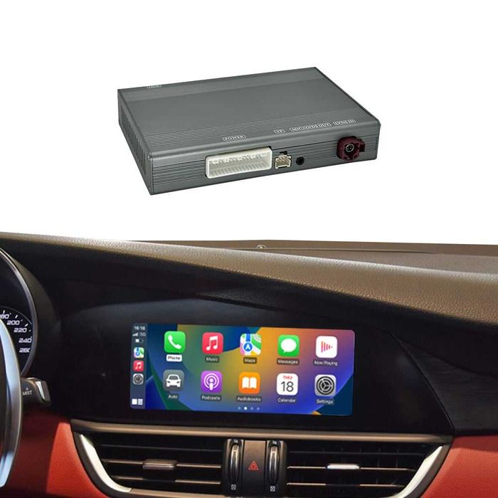 CarPlay / Android Auto модул за Alfa Romeo Giulia и Stelvio