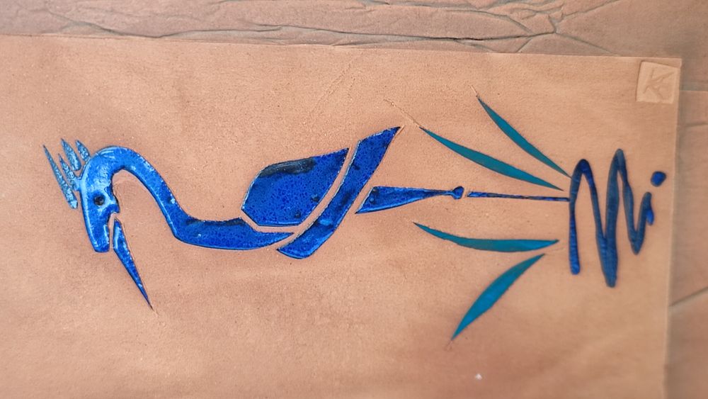 Decorațiune vintage din lut