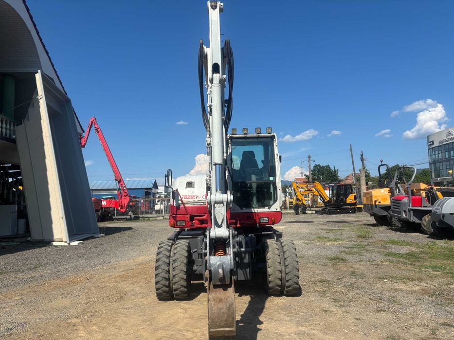 Excavator pe roți Takeuchi TB295W, 12 tone, 2017