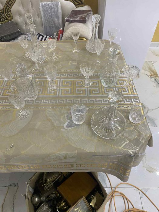 Pahare si sticle din cristal