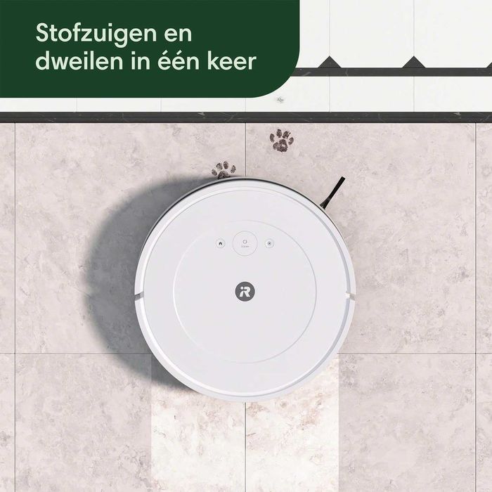 ПРАХОСМУКАЧКА-РОБОТ IROBOT Combo Essential (Y011240) White