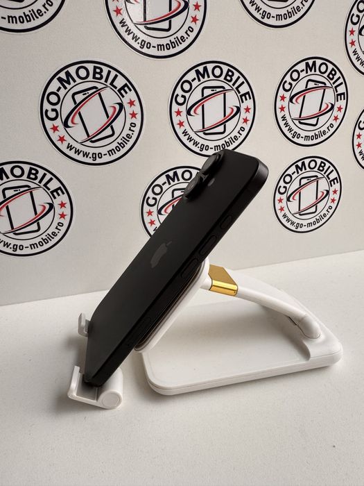 iPhone 16 - 128GB - Negru - 100% - Impecabil - Garantie