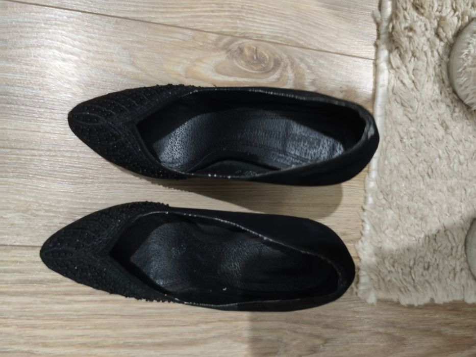 Туфли женские черные маломерка