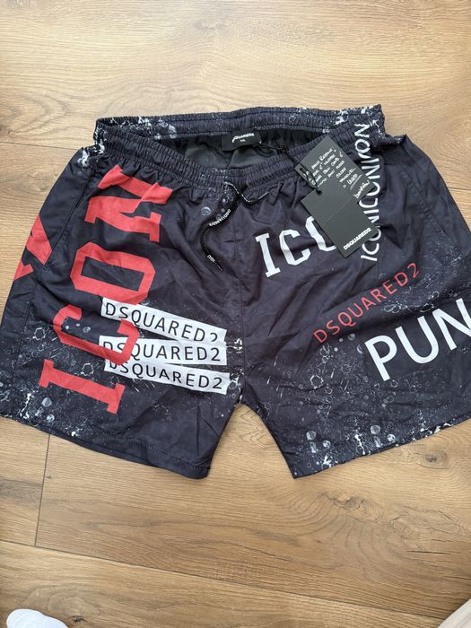 Мъжки Бански DSQUARED2 с етикет , размер XXL