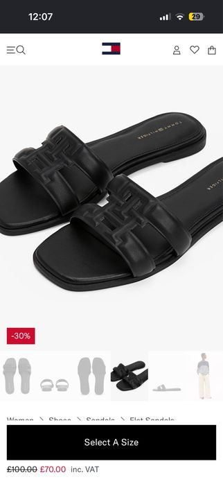 Шлепанцы Tommy Hilfiger, оригинал, новые!