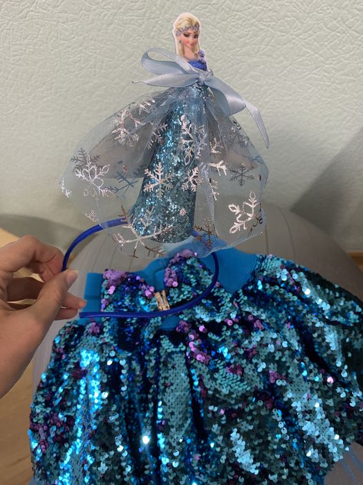 Эльза ободок и юбочка