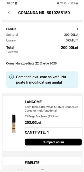 Lancome concealer nou