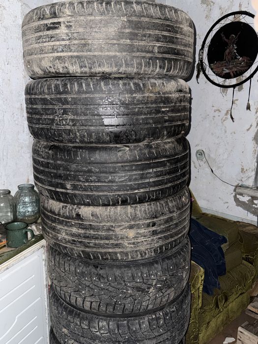 Продам диски с резиной зима-лето,