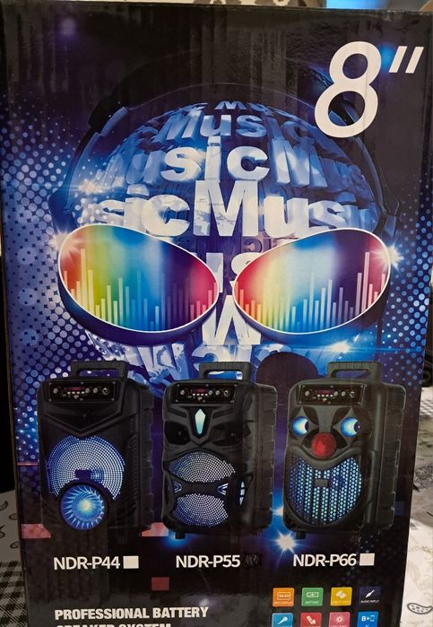 Boxa portabila cu radio BT